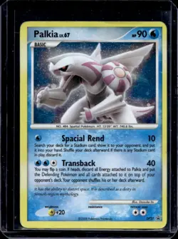 2007 Pokemon Diamond & Pearl Black Star Promos Palkia #DP27 - Image 1