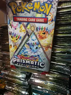 Pokemon Prismatic Evolutions Lot of 36 Booster Packs New Factory Sealed - Image 1