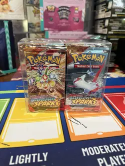 LOOSE BOOSTER BOX- 36 FACTORY SEALED POKEMON "SURGING SPARKS" BOOSTER PACKS - Image 1