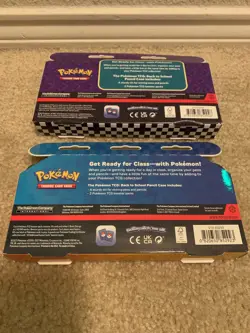 Pokemon Charizard + Pikachu Back To School Pencil Case Lot of 2! New! Sealed! - Image 2