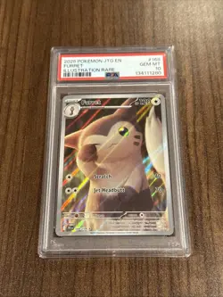 Pokemon Furret Journey Together Illustration Rare #168 PSA 10 Gem Mint - Image 1