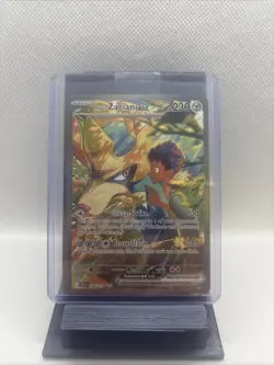 2025 Pokemon Journey Together 186/159 Hop’s Zacian EX Special Illustration Rare - Image 1
