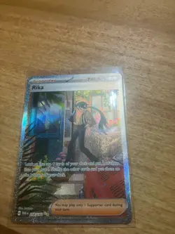 Rika 258/182 Special Illustration Holo Rare 2023 Pokemon TCG: Paradox Rift PF NM - Image 1