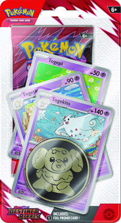 Pokemon Scarlet & Violet Destined Rivals Premium Checklane Blister (Togekiss) - Image 1