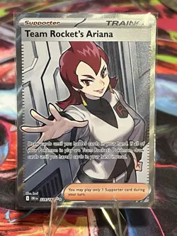 Team Rockets Ariana 224/182 Destined Rivals Pokemon TCG NM - Image 1