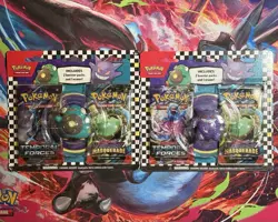 Pokemon 2024 Back To School Eraser Blister Gengar + Bellibolt Lot of 2 Read Desc - Image 1