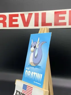 Dratini #147 Sandylion Sticker 1999 Pokemon NM/M 1999 Nintendo - Image 3