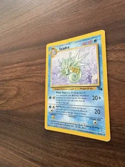 Pokemon TCG Seadra Fossil 42/62 Regular Unlimited Uncommon LP - Image 4