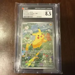 Pikachu 088 - Pokemon Black Star Promos: Adventure Chest CGC 8.5 - Image 1
