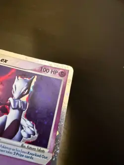 Mewtwo ex 101/109 Pokemon TCG Ruby and Sapphire Holo MP - Image 2