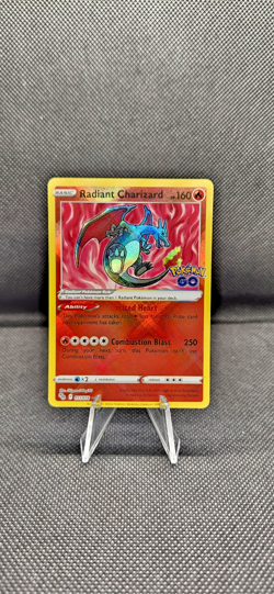 2022 Pokemon TCG Sword & Shield: Pokemon Go Radiant Charizard #011/078 NM - Image 1