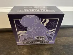 Pokemon TCG Chilling Reign ETB Elite Trainer Box New Unopened With Wrap Damage - Image 1