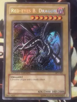 Yugioh: Red-Eyes B. Dragon - BPT-005 - Secret Rare - Limited Edition - MP - Image 1