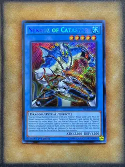 Yugioh Nekroz of Catastor THSF-EN018 Secret Rare 1st Ed NM - Image 1