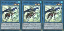 3x Nekroz of Unicore | DUPO-EN088 | UR | 1st Ed | NM | YuGiOh - Image 1