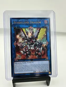Borrelend Dragon 1st Edition Prismatic Ultimate Rare RA02-EN043 Yu-Gi-Oh! - Image 1