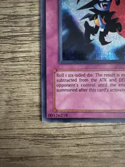 Yu-Gi-Oh! TCG Skull Dice EDS-003 Secret Rare Prismatic Lightly Played - Image 4