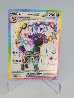 2023-25 Pokemon SV Black Star Promos SVP EN Umbreon ex #176 Mint - Image 1