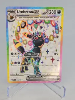 2023-25 Pokemon SV Black Star Promo Umbreon ex #176 SVP EN - Image 1