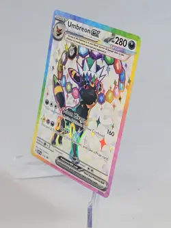 2023-25 Pokemon SV Black Star Promo Umbreon ex #176 SVP EN - Image 3