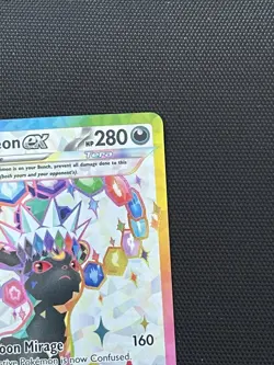 2025 POKEMON SVP EN-SV BLACK STAR PROMO 176 UMBREON EX PRISMATIC EVOLUTIONS - Image 4