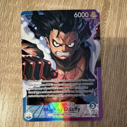 Monkey D. Luffy Alternate Art Leader OP11-040 (Blue/Purple) OPTCG - Image 1