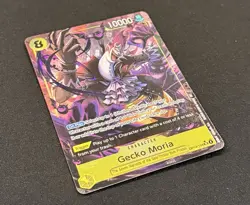 Gecko Moria OP14-104 SR Alternate Art Azure Sea's Seven One Piece English NM - Image 4