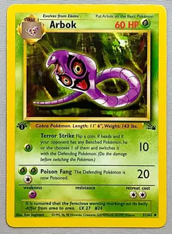 Pokemon 1st EDITION Fossil Common/Uncommon Cards NM or Better - Choose Your Card - Image 2