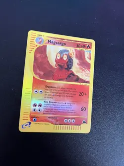 2003 E Series Pokemon Skyridge Magcargo 17/144 Reverse Holo NM / Mint Rare - Image 2