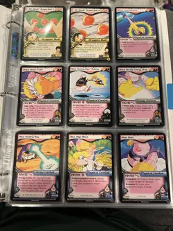 Dragon Ball Z DBZ Ccg Majin Buu Saga Complete Non-foil Set (157 Cards) Limited - Image 2