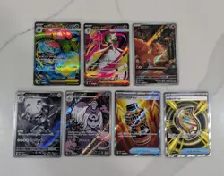 Pokemon MEGA Brave and Symphonia Lot (7 Cards) - Image 1