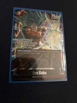 Bandai Card Games Fest Dragon Ball Super Fusion Worlds - Son Goku FB03-011 Promo - Image 1