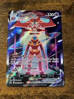 Pokemon Card Deoxys VMAX Crown Zenith Galarian Gallery #GG45/GG70 - Image 1