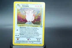 Pokemon TCG Clefable Holo Rare Card Base Set 1/64 Jungle - Image 1