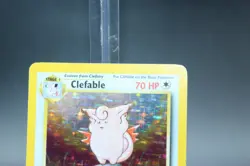 Pokemon TCG Clefable Holo Rare Card Base Set 1/64 Jungle - Image 2
