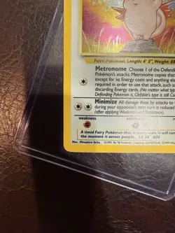 Pokemon TCG Clefable Holo Unlimited Rare Card Jungle Base Set 1/64 - Image 5