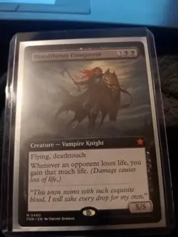 Bloodthirsty Conqueror (Extended Art) Foundations Regular - Image 1