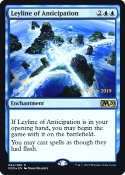 Foil Leyline of Anticipation Prerelease Cards LP 64 - Image 1