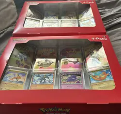 Two Pokemon 4 Pack Mini Tins 151 Sam's Club Exclusive Scarlet & Violet Sealed - Image 2