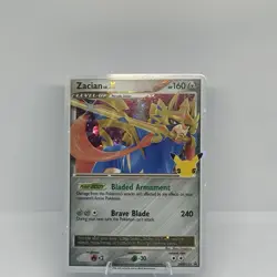 Pokemon - Zacian Lv. X SWSH135 Celebrations Promo NM/LP - Image 1