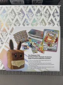 Pokemon Prismatic Evolutions Super Premium Collection Box SEALED Lot Of 2 Bundle - Image 3