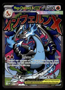 Pokemon TCG SV Promos #023 Mega Charizard EX NM - Image 1