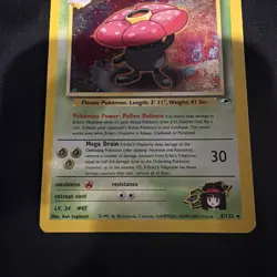 Erika's Vileplume Holo Rare Gym Heroes 2000 Pokemon Card TCG 5/132 - Image 3