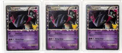 (3) Lot 2021 Pokemon Celebrations Dragapult Holo Black Star Promo BSP #SWSH132 - Image 1