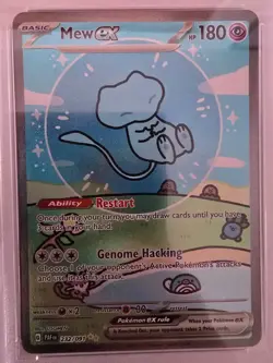 PSA 9 MINT Mew ex #232 – Paldean Fates Special Illustration Rare Pokemon TCG - Image 2