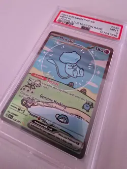 PSA 9 MINT Mew ex #232 – Paldean Fates Special Illustration Rare Pokemon TCG - Image 3