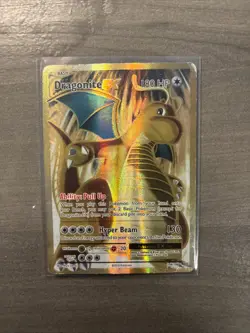 Dragonite EX 106/108 - Full Art Ultra Rare Gold XY Evolutions Pokemon TCG NM - Image 2