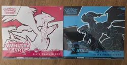 Pokemon Black Bolt and White Flare Pokemon Center ETB Elite Trainer Box SEALED - Image 1