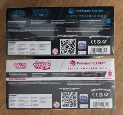 Pokemon Black Bolt and White Flare Pokemon Center ETB Elite Trainer Box SEALED - Image 5