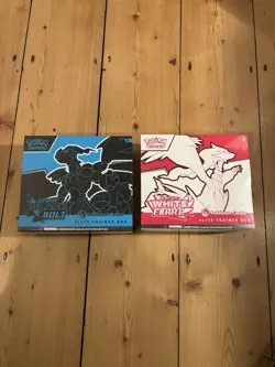 White Flare Black Bolt Pokemon Center Elite Trainer Box ETB SEALED Brand New - Image 1